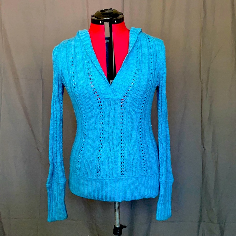 Maurices hooded v-neck sweater